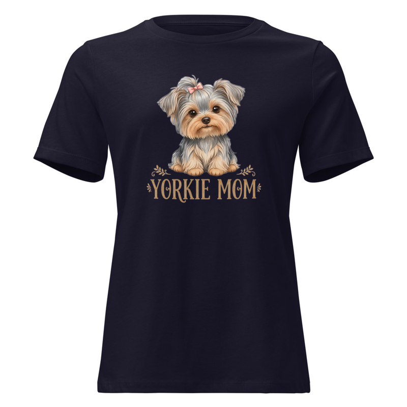 Women's Yorkie Mom Relaxed T-Shirt – view 1