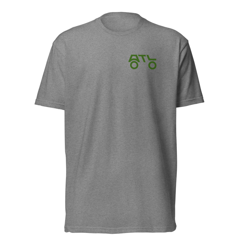 Brand Mark T-Shirt (F/R) - GREEN LOGO – Image 4