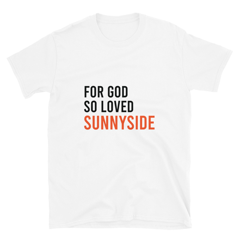 For God So Loved Sunnyside T-Shirt White