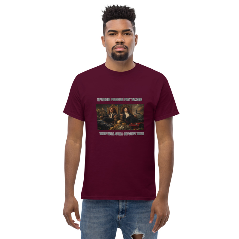 Tax the rich-Unisex classic tee back