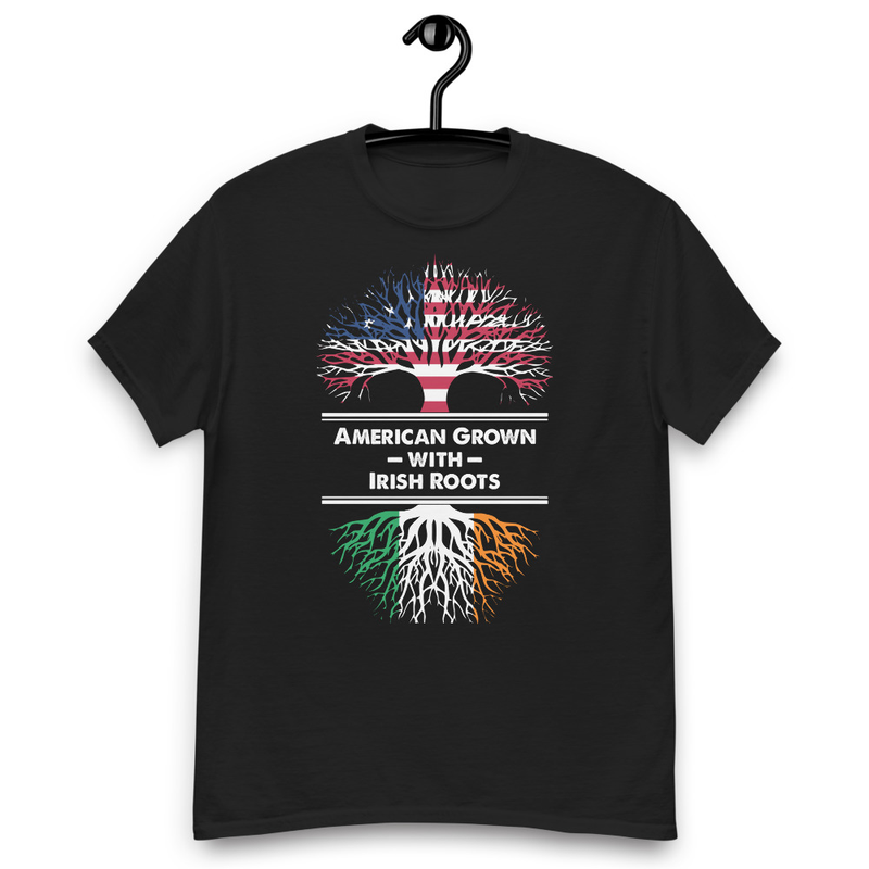 American Born Irish Roots T Shirt