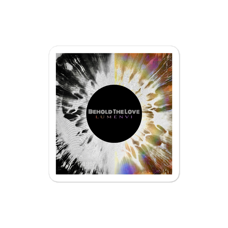 "Behold The Love" Album Cover Sticker