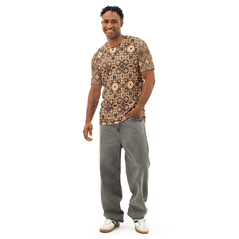 Men’s cotton crew neck t-shirt - Pinecone