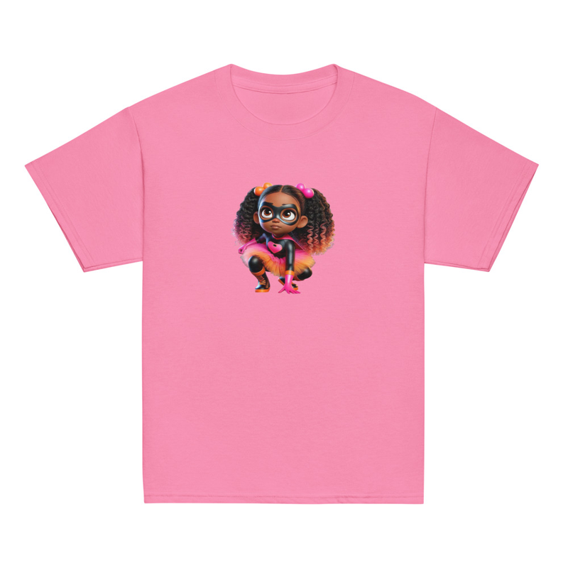 Mora Youth classic tee – XS, Azalea
