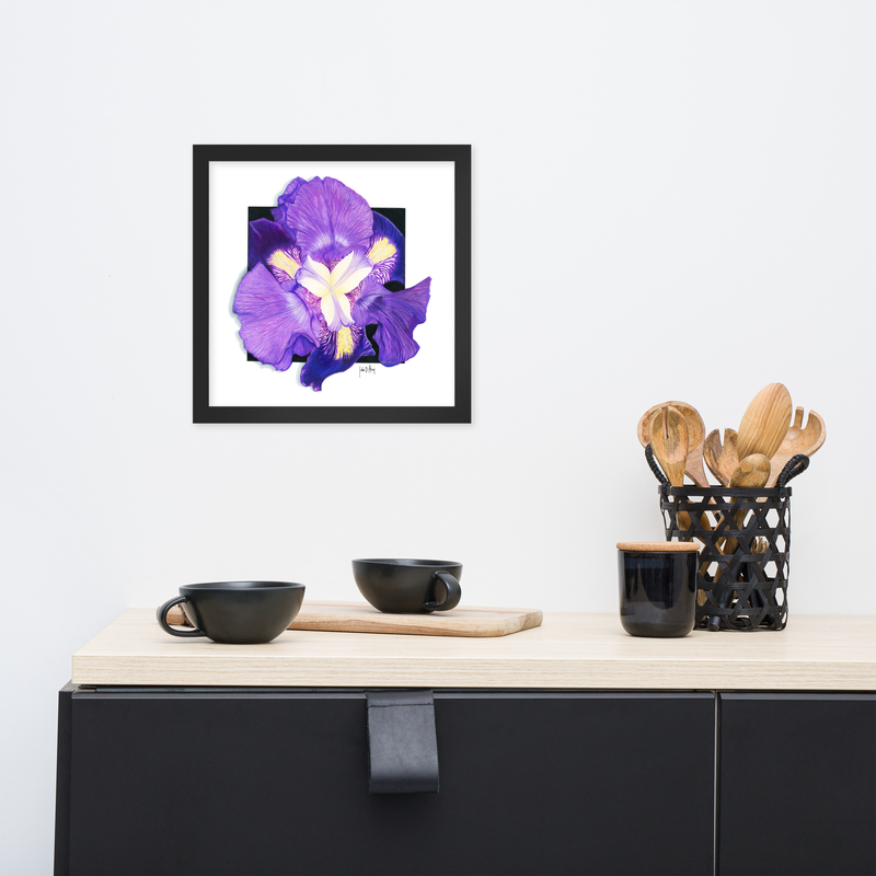 Purple Haze Framed Print