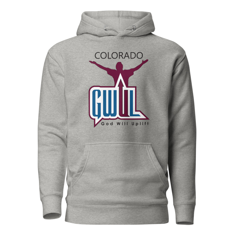 Represent Colorado - Unisex Hoodie – XL, Carbon Grey