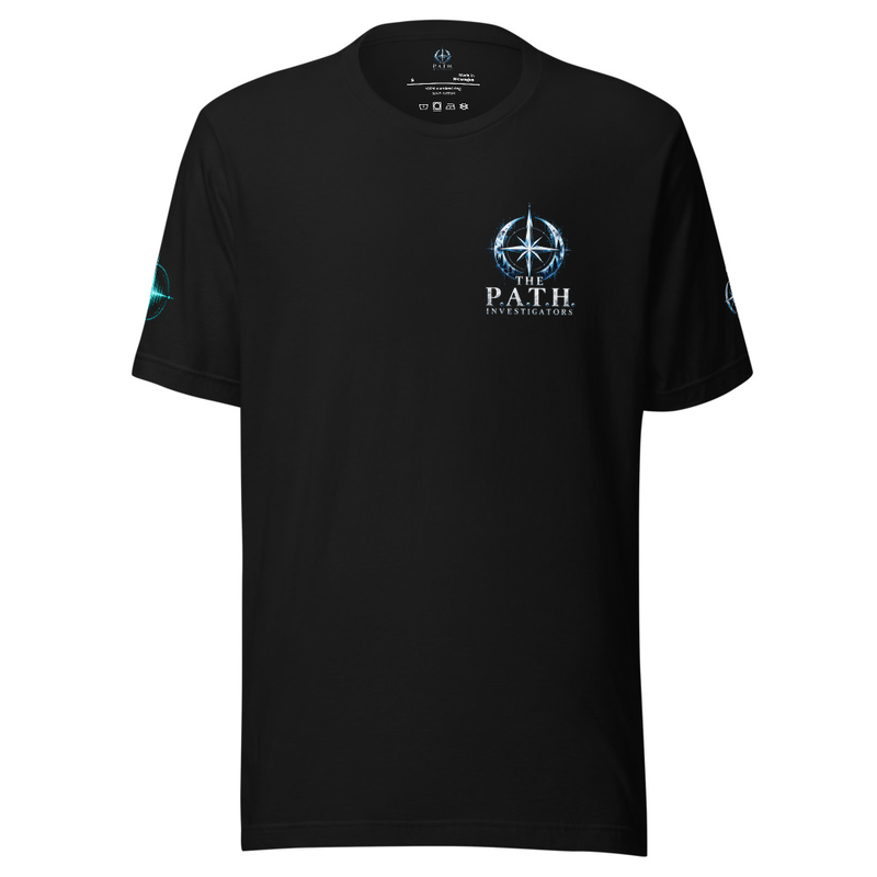 Black Haunted path shirt