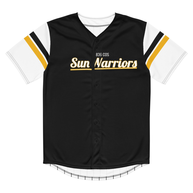 836 COS Baseball Jersey — Venator Black