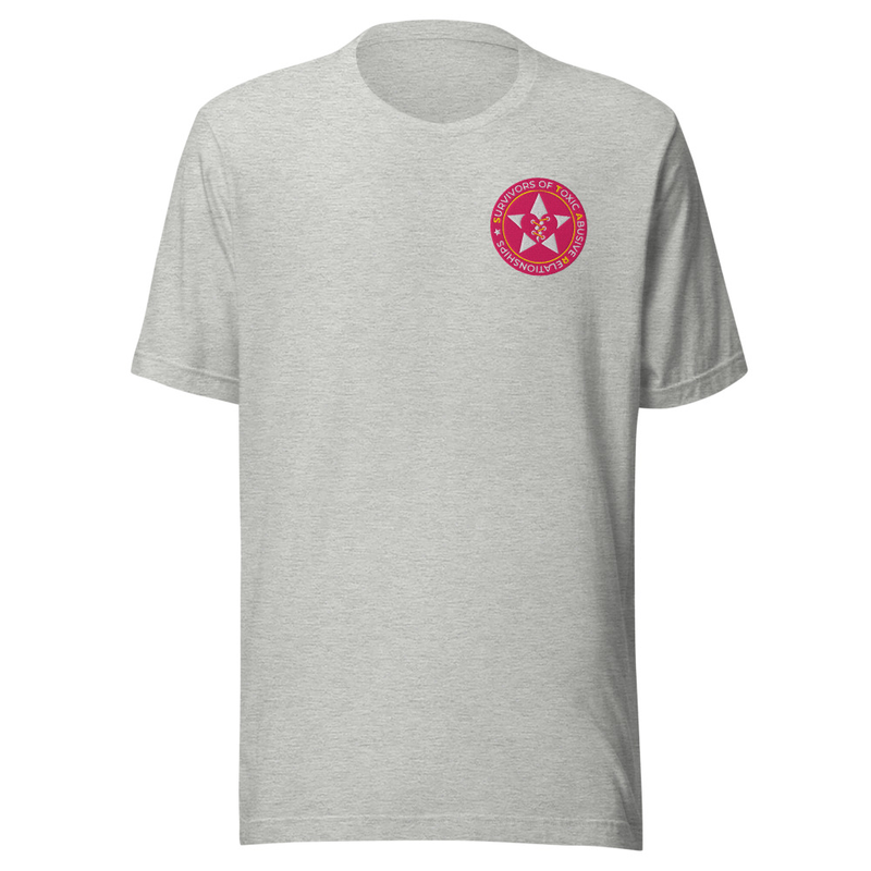 STARs Badge Embroidered T-Shirt - Light