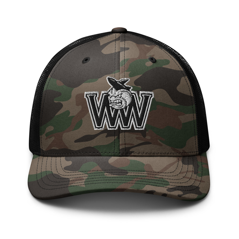 Camouflage Warhead trucker hat