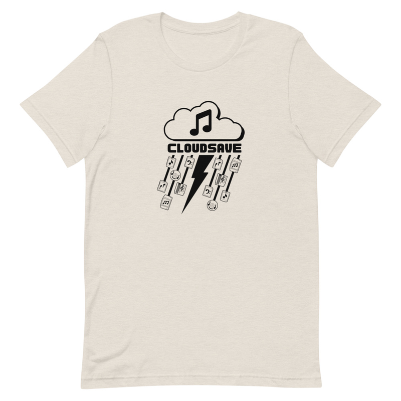 Unisex t-shirt Black Print