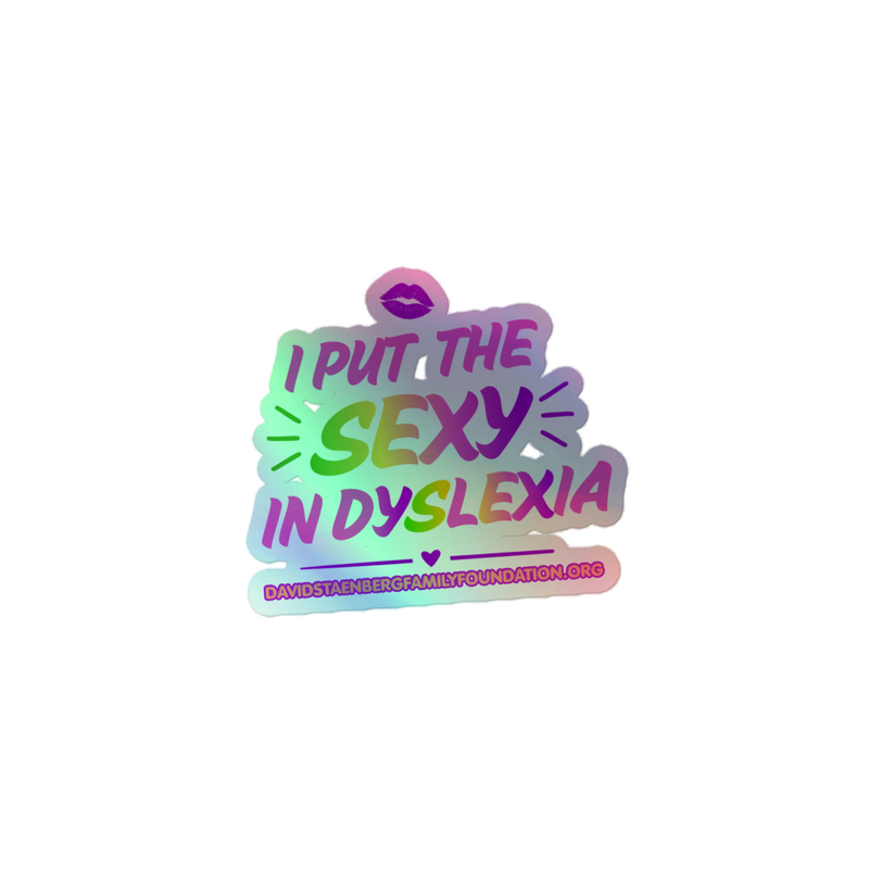 Holographic stickers | Dyslexia v1