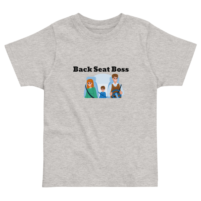 Back Seat Boss T Shirt – Image 2