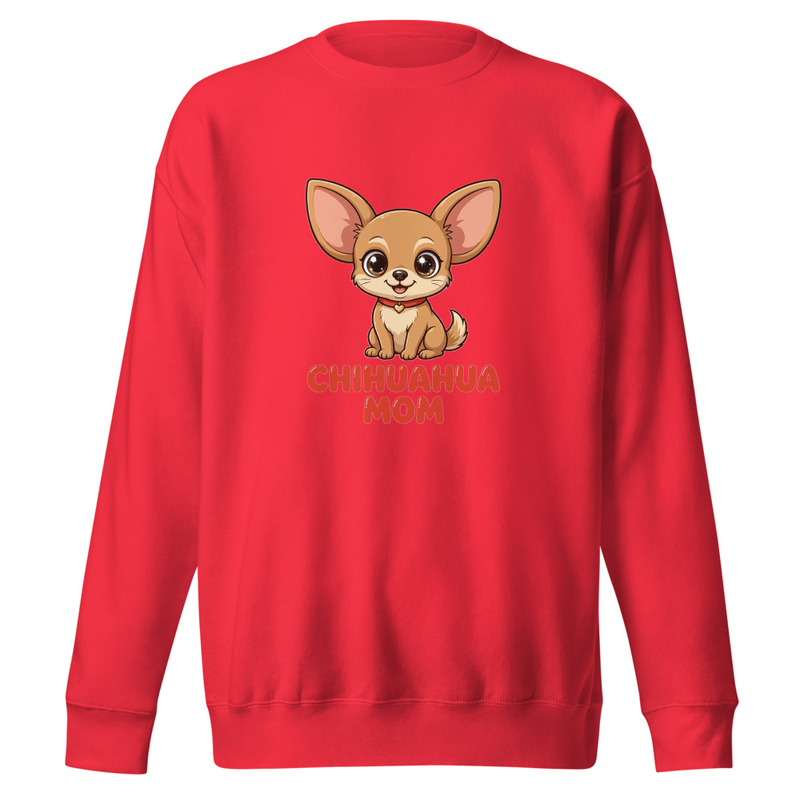 Unisex Premium Sweatshirt Chihuahua Mom – view 9