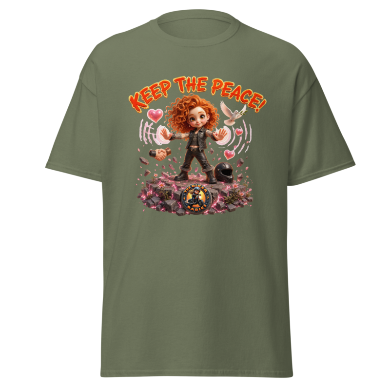 Cinnamon Keep The Peace T-Shirt
