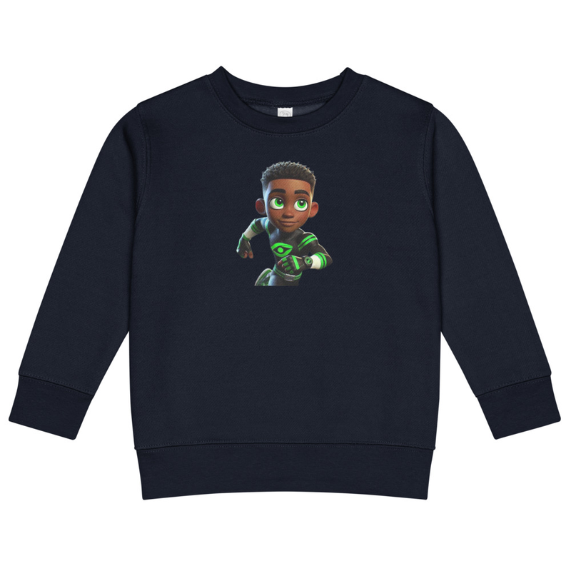 Tim Kids crew neck sweatshirt – 7, Navy