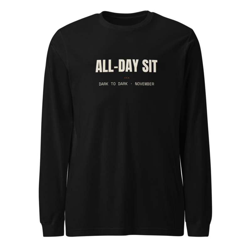 ALL-DAY SIT Long Sleeve mockup
