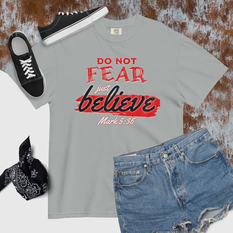 Do Not Fear - Comfort Colors – XL, Granite