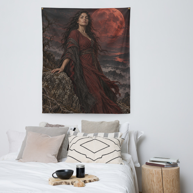 Lilith · The Blood | Eternal Feminine Wall Tapestry