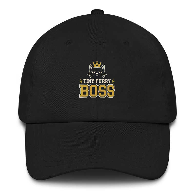 The Boss Cat Cap in Black