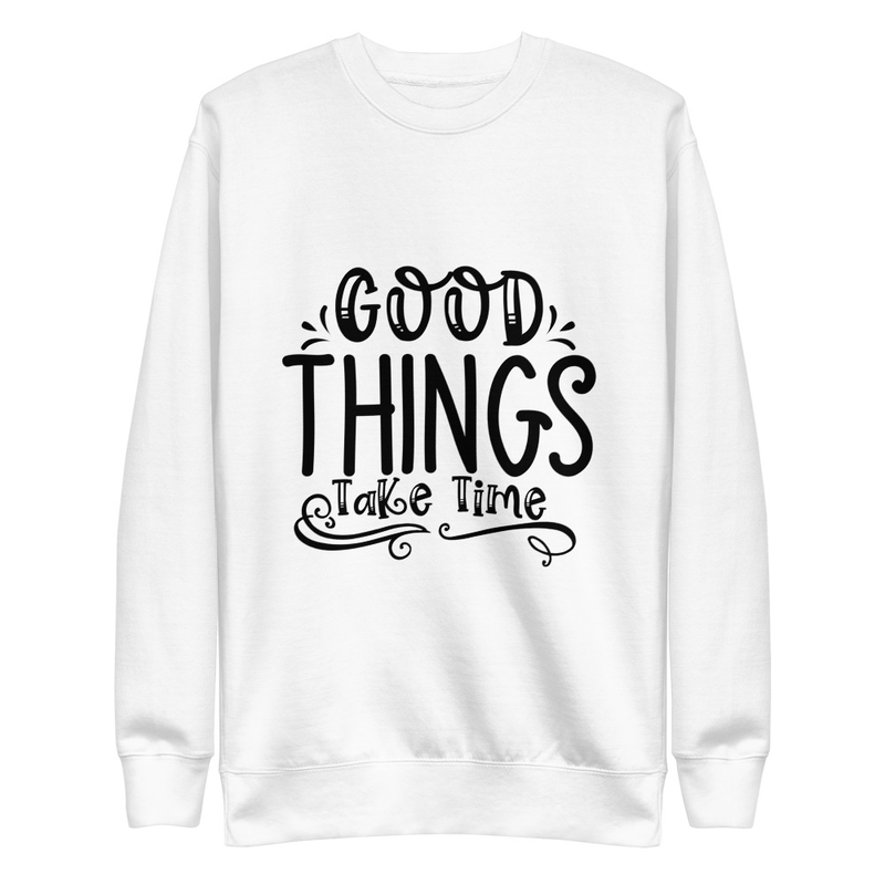 Good Things - Premium Sweatshirt – 3XL, White
