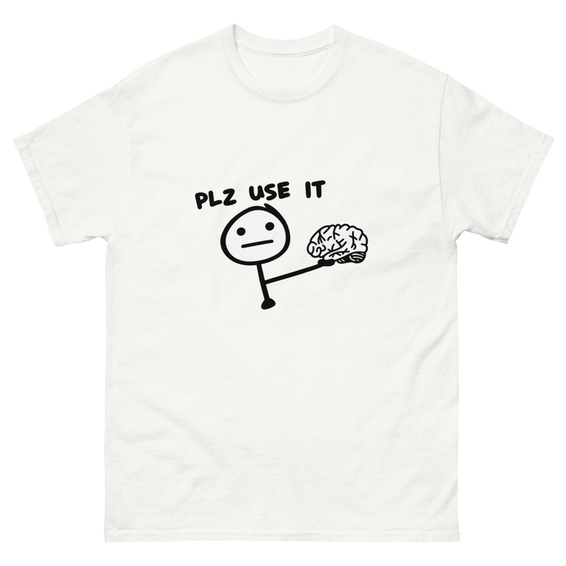 PLZ USE IT tee
