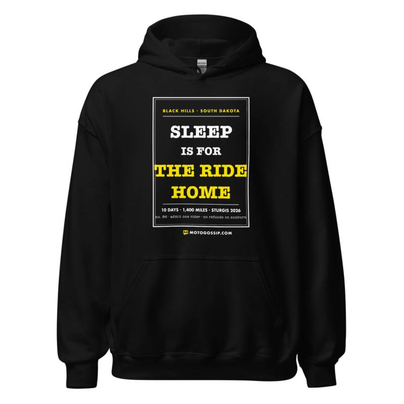 Sturgis 2026 · Sleep Is for the Ride Home Hoodie