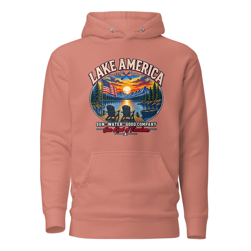 Lake America Unisex Hoodie