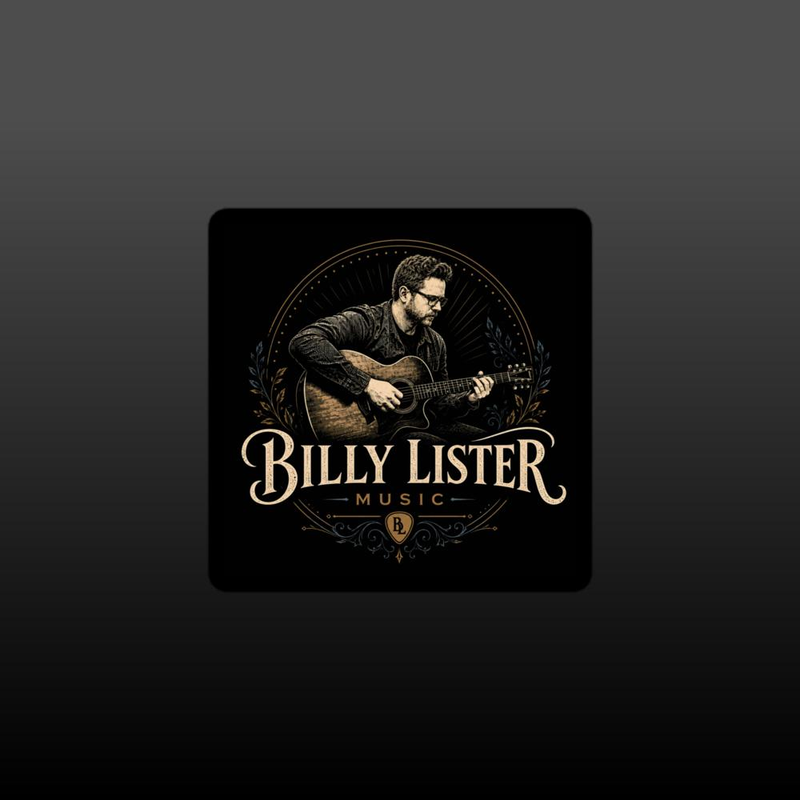 Billy Lister Logo Sticker