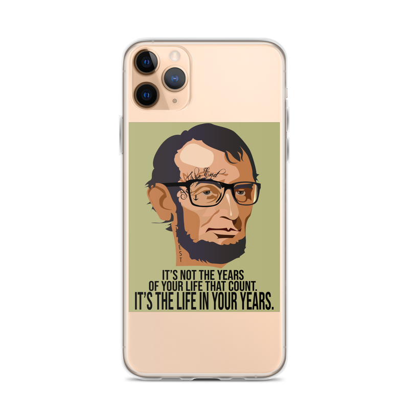 Punk Gothic - Abraham Lincoln - Tattoos iPhone Case