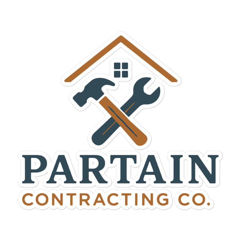 Partain Logo Sticker – 6″×6″, Satin