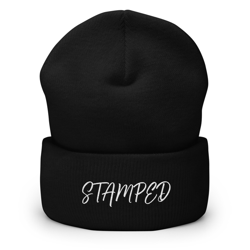 Stamped & Approved Cuffed Beanie