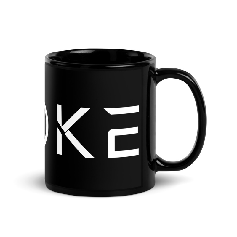 Black Glossy Mug