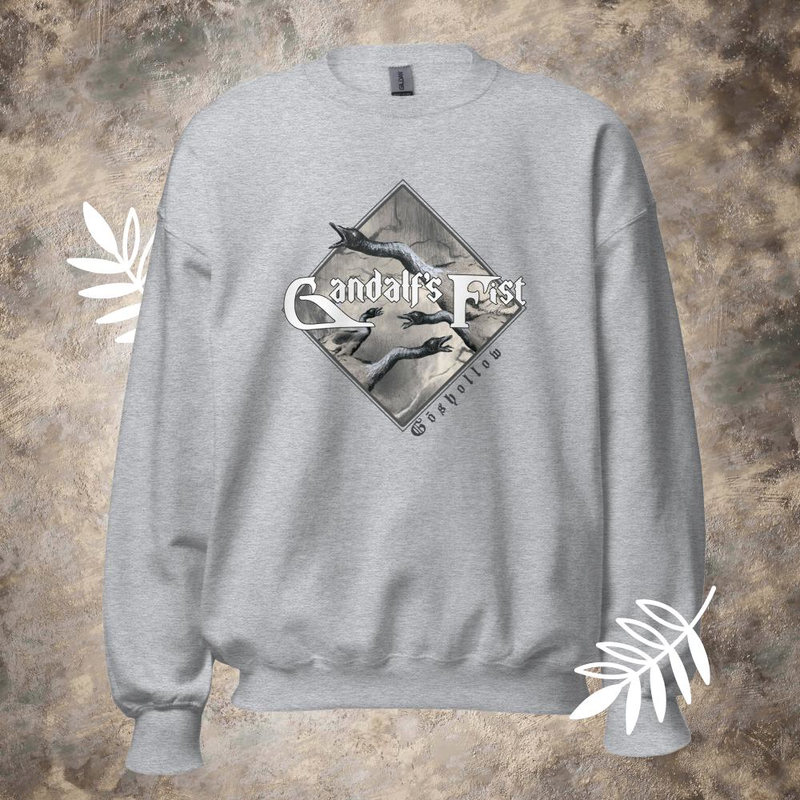 Gōshollow Geese - Unisex Grey Sweatshirt