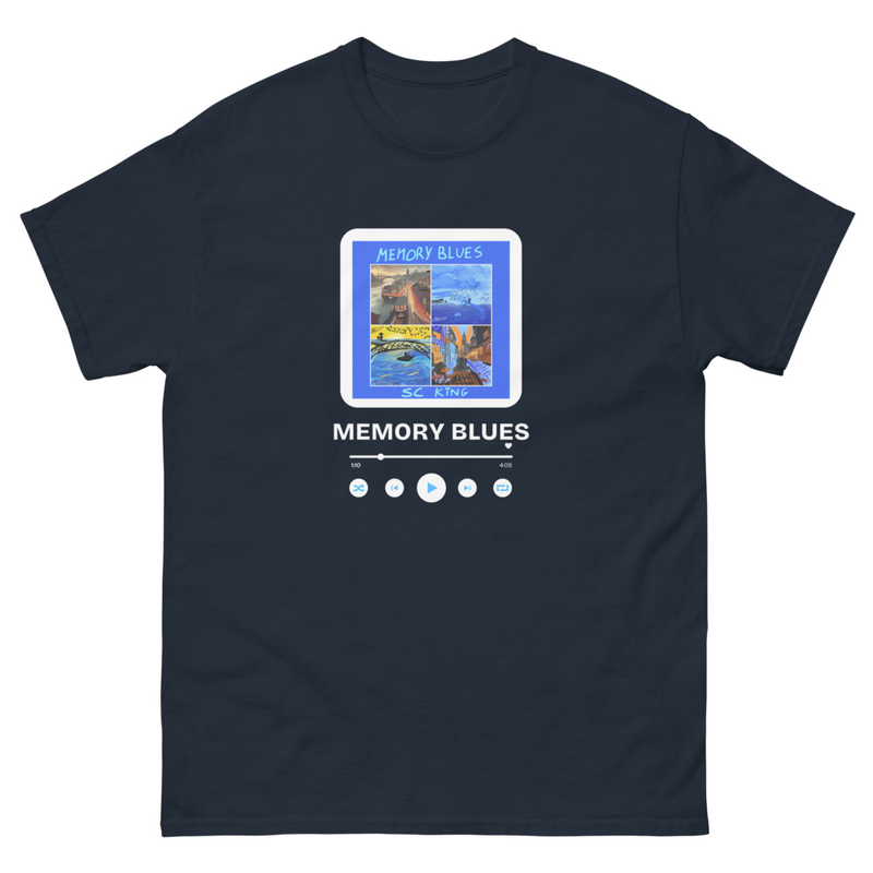Memory Blues - cover art t-shirt 
