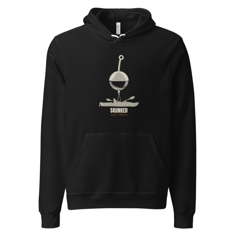 Skunked Hoodie — Kayak Fishing merch