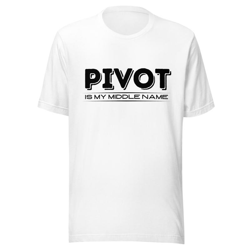 Pivot is my Middle Name - Light Tone – XS, White