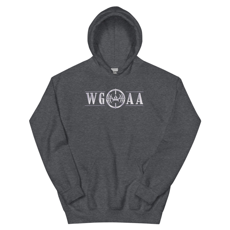 WGOAA Unisex Hoodie – XL, Dark Heather