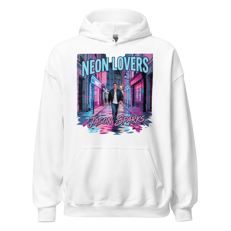 NEON LOVERS – Cinematic Streetlight Hoodie (Unisex)