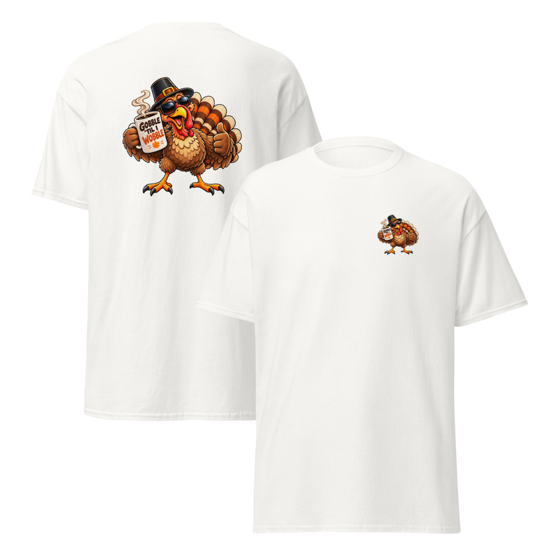 Cool Coffee Turkey Cheers Unisex classic tee – S, White