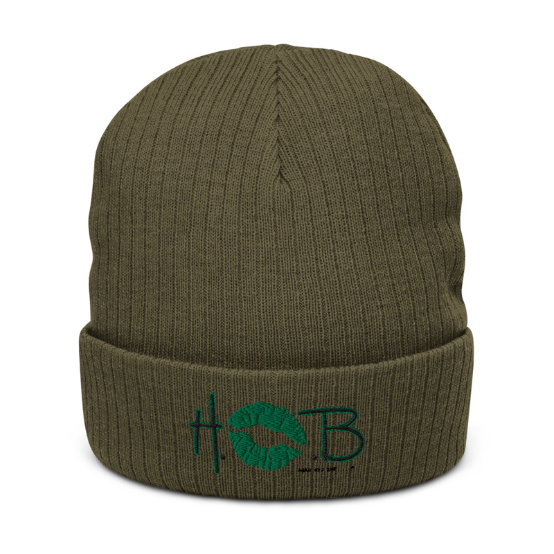 Recycled cuffed beanie