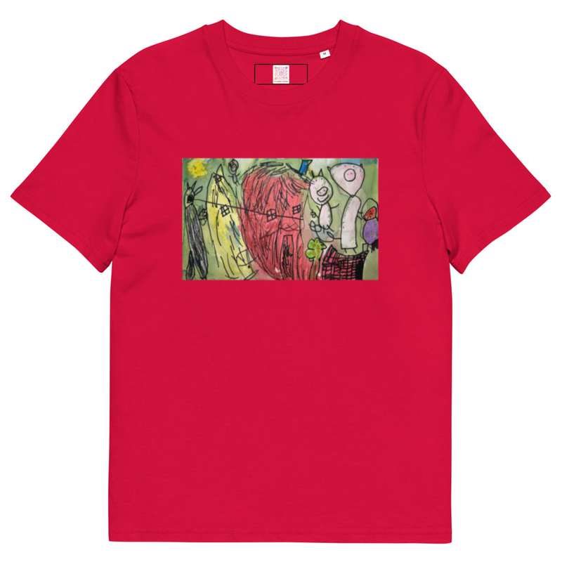 The Three Little Pigs - Unisex Organic Cotton Tee – Image 6
