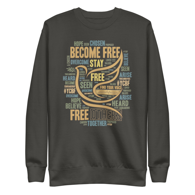 YCBF Word Cloud Sweatshirt