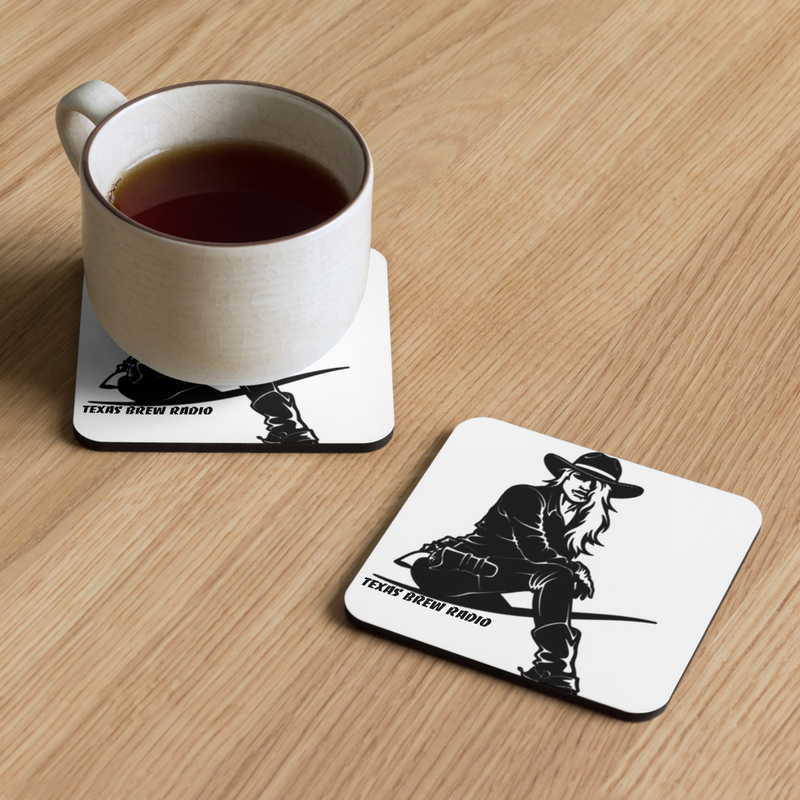 TBR -Cork-back coaster-Western WOMAN