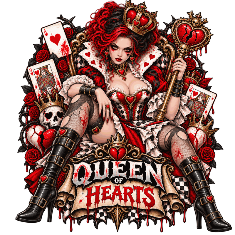 Diseño Reina roja