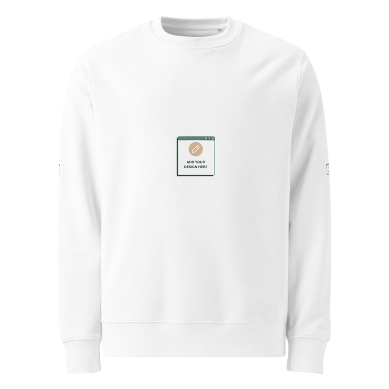 Unisex organic sweatshirt