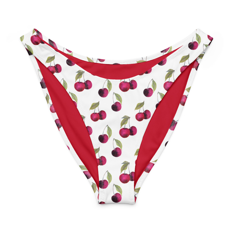 Recycled V-cut bikini bottom