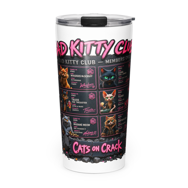 Bad Kitty Club 20oz Tumbler