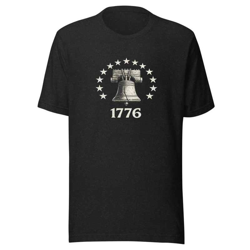 Liberty Bell Unisex T-Shirt β Black Heather