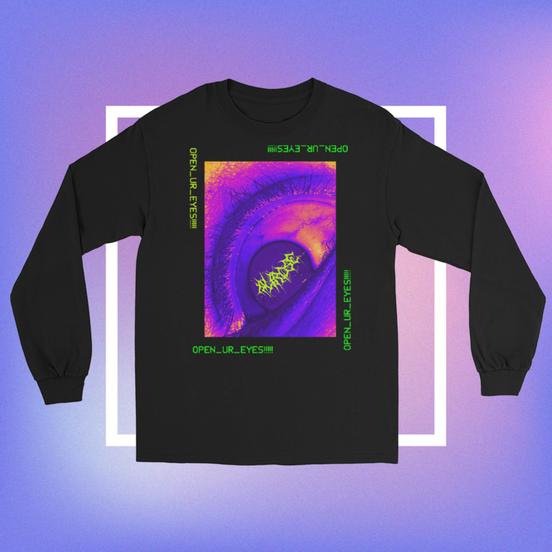 "OPEN_UR_EYES" - LONG SLEEVE SHIRT